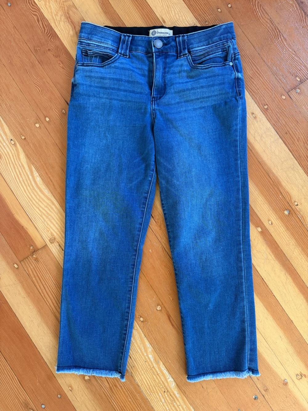 Democracy Ab-Solution Slimming Ankle Jeans 10